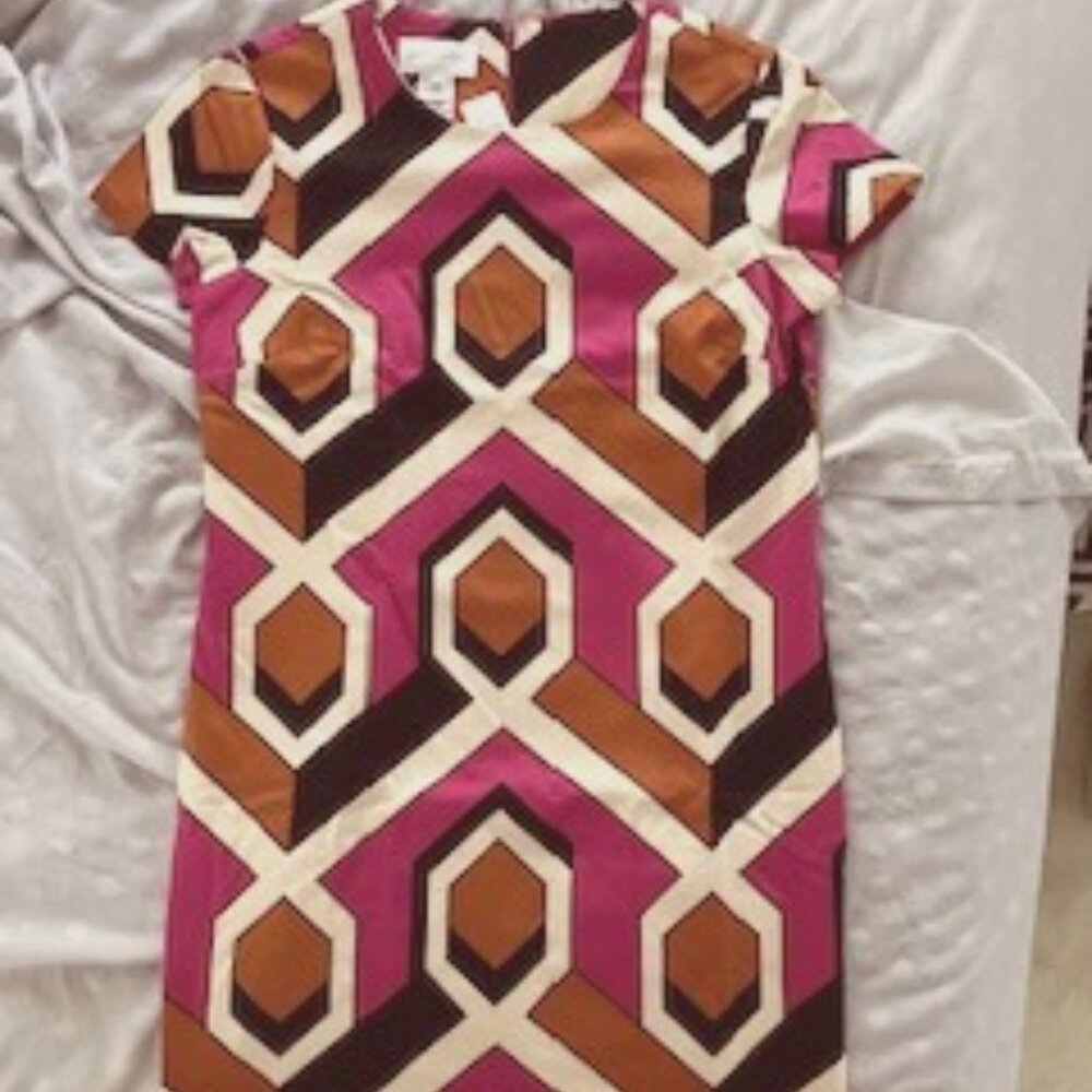 Anthropologie Casual Geometric Dress